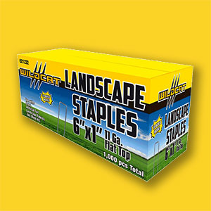 Box of landscape staples